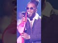 Female Fans Gift Burna Boy With Bras At One Night In Space Concert @ Madison Square Garden, New York