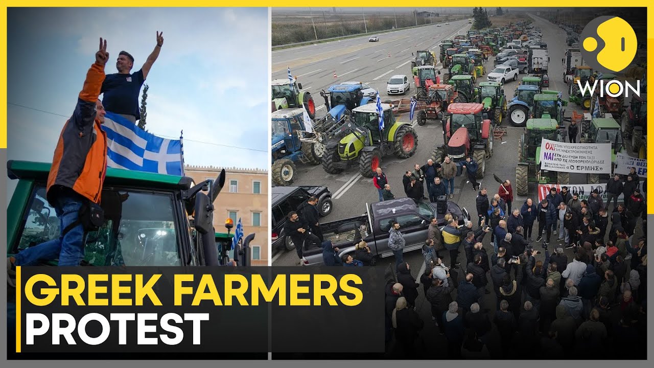 Greek Farmers’ Protests Intensify as Demonstrations Spread Across Country | WION