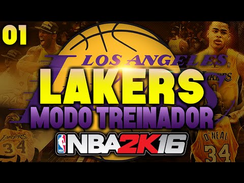 NBA 2K16 Brazil | MyGM Lakers T01E01: Start of the Season!