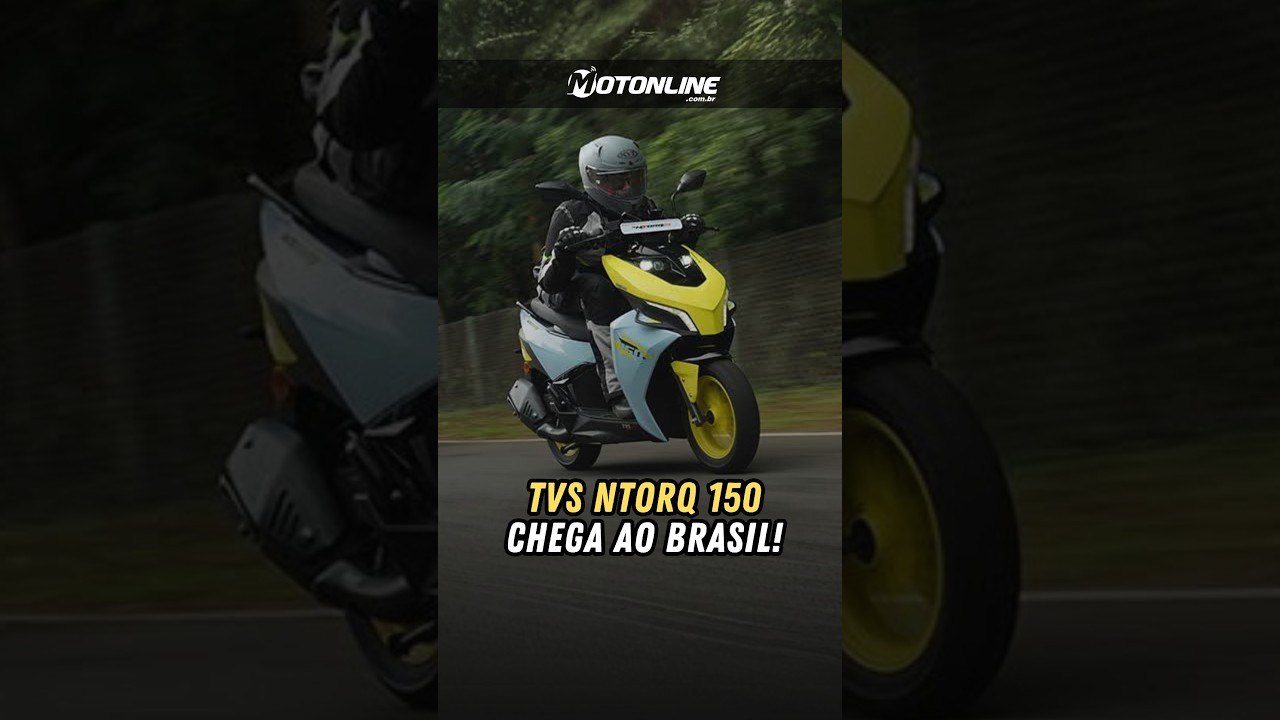 TVS NTorq 150: A Nova Scooter Esportiva que Pode Chegar ao Brasil!