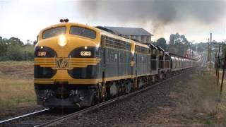 preview picture of video 'S303-B74-T357-T378-T413 Tue 04/02/10'
