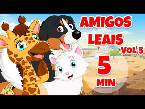 Amigos Leais Vol. 5 - Giramille 5 min | Desenho Animado Musical