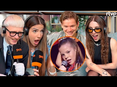 Reaccionan a 'ANTES MUERTA QUE SENCILLA' de MARÍA ISABEL | CONCURSANTES EUROVISIÓN 2024