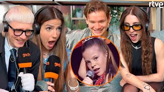 Reaccionan a 'ANTES MUERTA QUE SENCILLA' de MARÍA ISABEL | CONCURSANTES EUROVISIÓN 2024