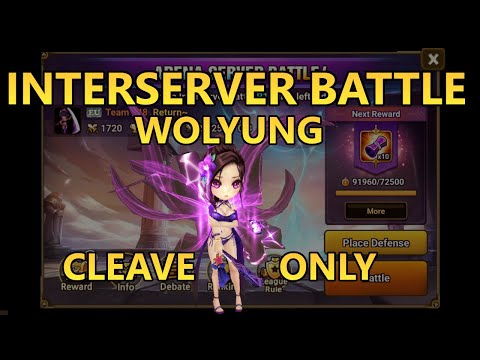 WOLYUNG THE GODDESS OF ARENA OFFENSE | Summoners War