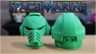 Making a 3D Printed Space Marine Helmet with Jayo Filament