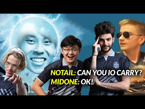 MIDONE CARRY IO FIRST TIME WITH OG vs VP.P Game 1