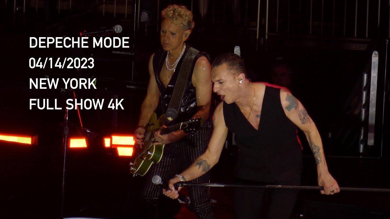 Depeche Mode 2023-04-14 New York, Madison Square Garden - 4K Full Show