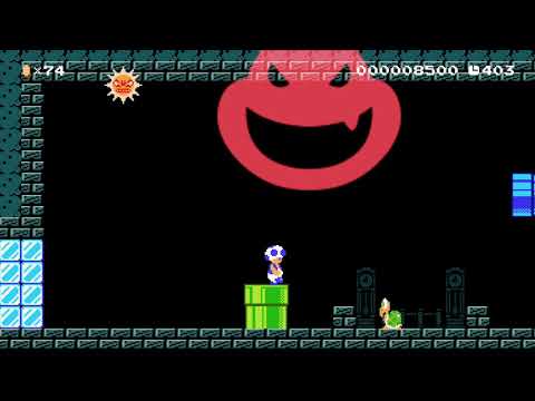 Ominous Offices by Evil Matt 🍄 Super Mario Maker 2 🍄 No Commentary aaq