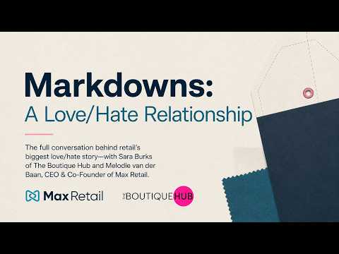 Max Retail on The Boutique Hub: advice on selling unsold inventory