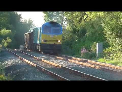 DB Class 60 No 60074 on 6H53 Ashburys S.S - Briggs Steetly Coy on 8.7.14 - HD