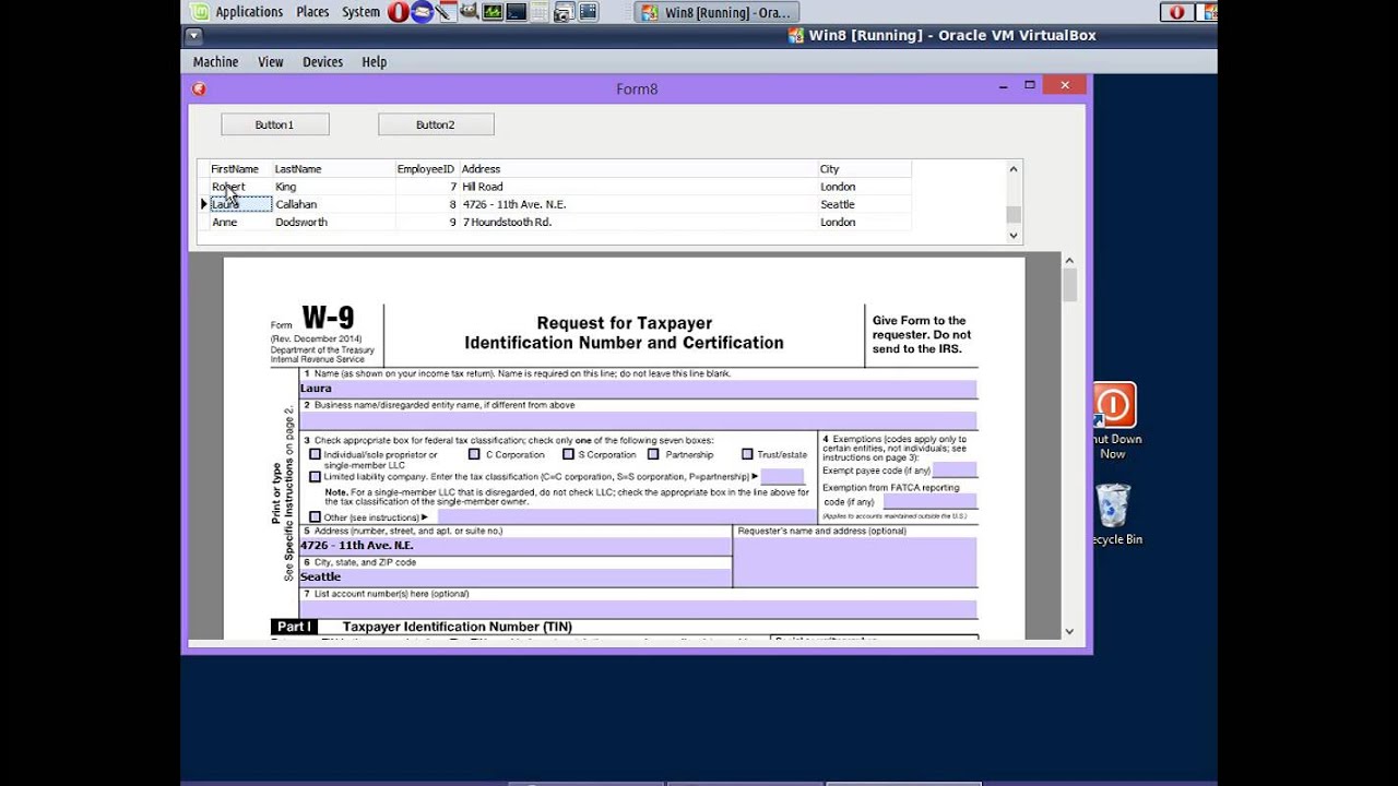 Multi Format Document Viewer Data Aware PDF Form Fields