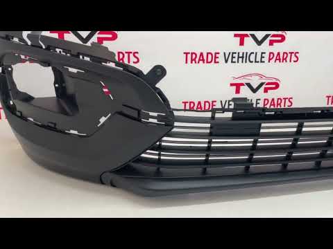 For Vauxhall Combo 2018- Front Bumper Lower Section With 6 Cutting Marks video