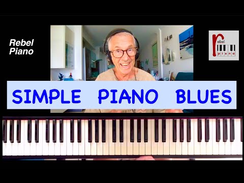 Simple piano trick to make your blues groove - Beginners 😊🎹