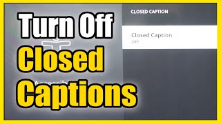 How to Turn On or OFF Closed Captions on Amazon Fire TV (Subtitles & Text)