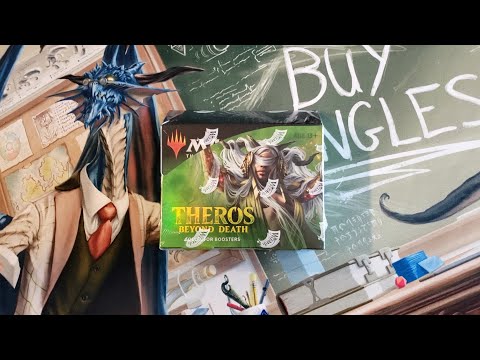 Theros Beyond Death Collector Box Opening - I had no idea just how big a hit can be...