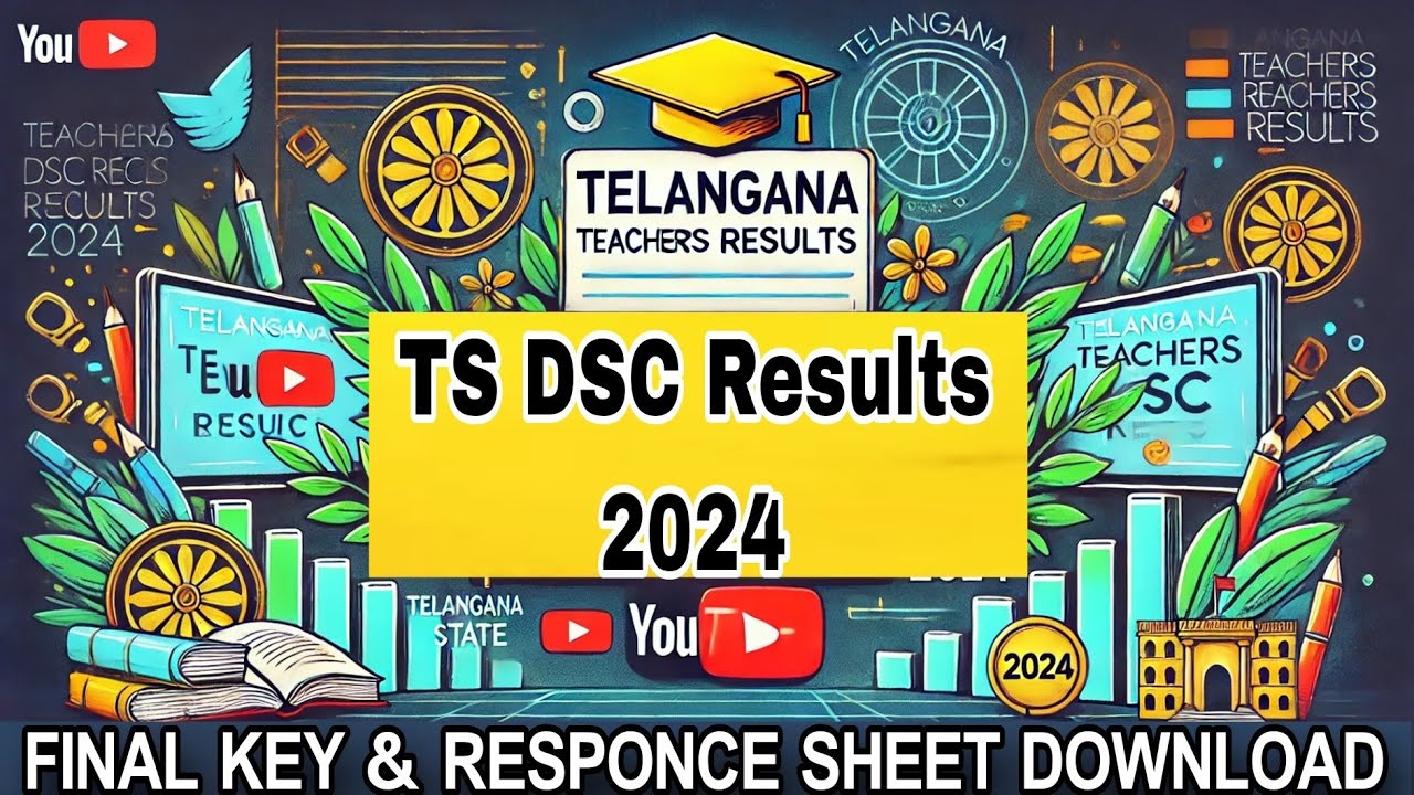DSC Results 2024 | DSC Final Key Response Sheet Download in Telugu