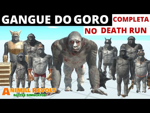 Gangue do Goro Death Run  - Animal Revolt Battle Simulator