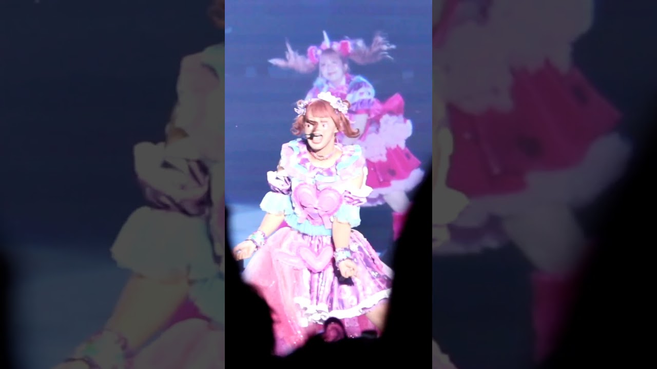 代々木第一体育館センステ正面10列目くらいの景色【しなこワールド】 #harajukufestival