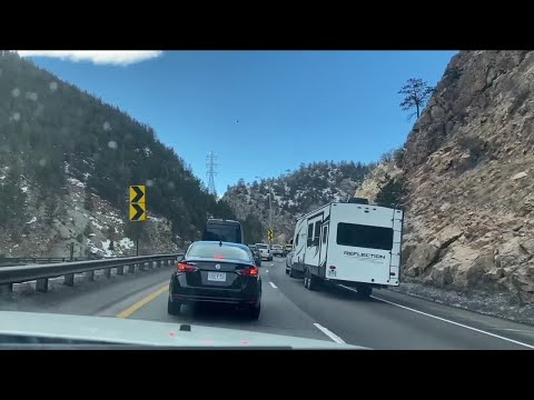 Crews are working on express lane near Idaho Springs