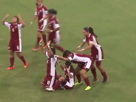 Célébrations folles de buts dans le football féminin