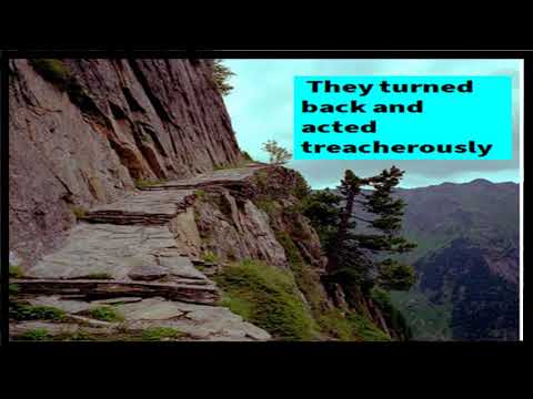 Psalm 78 57  they turned back in rebellion