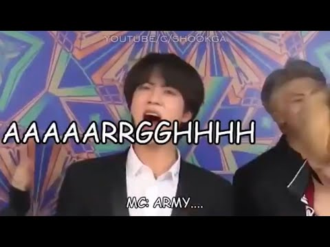 BTS Being Chaotic Crackheads in Award Shows