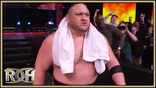 Samoa Joe Returns To ROH at Supercard Of Honor: Samoa Joe Signs With AEW