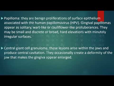 GINGIVAL ENLARGEMENT