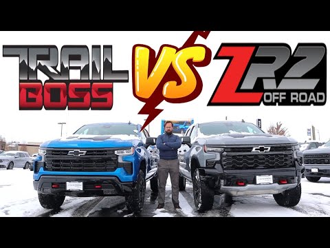 2024 Chevy Silverado Trail Boss vs Silverado ZR2: Which $70,000 Chevy Is Best?
