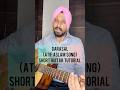 Darasal Atif Aslam Song Guitar Tutorial By Sanmeet Bagga
