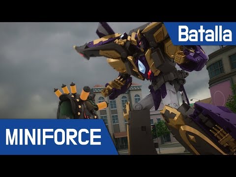 (Español Latino) Miniforce video de batalla 36