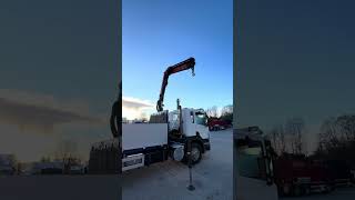 Scania P230 4X2 EURO5 + PALFINGER PK8501 flatbed truck | Image 5 - Autoline