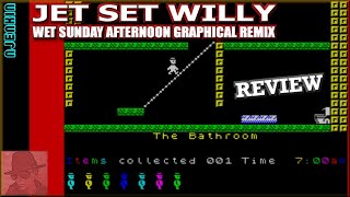 Jet Set Willy - Wet Sunday Afternoon Graphical Remix : Mod 2001 - ZX Spectrum 48K !! with Commentary
