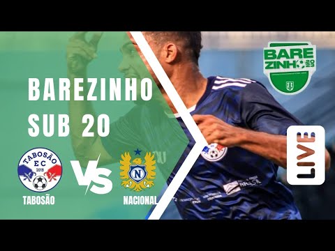 Tabosão E. C.  X Nacional FC - Ao Vivo. Campeonato Amazonense sub 20. Barezão 2023