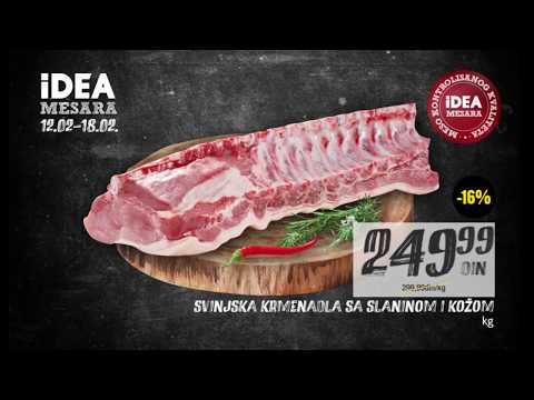 Sveže iz IDEA mesare 12 - 18.2.2018.