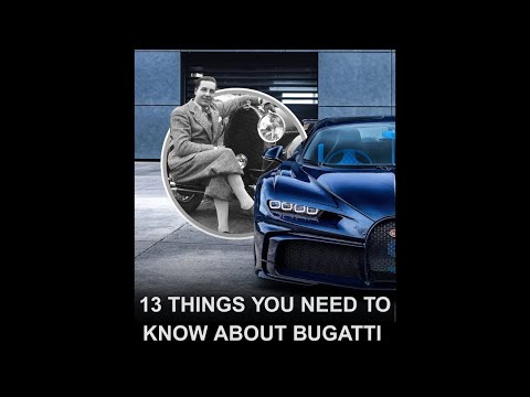 13 Mind-Blowing Bugatti Facts You Never Knew | Chiron, Veyron & More!#Bugatti #Chiron #Supercars