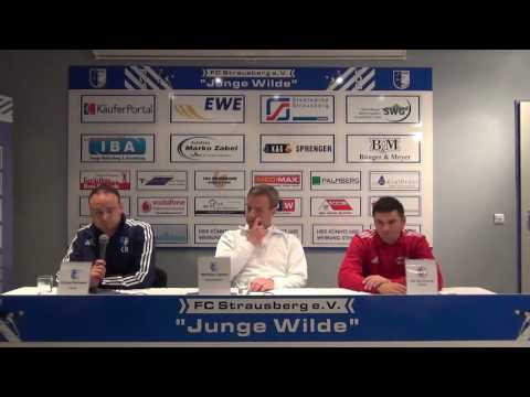 28.10.2016 FC Strausberg vs. SV Victoria Seelow Pressekonferenz