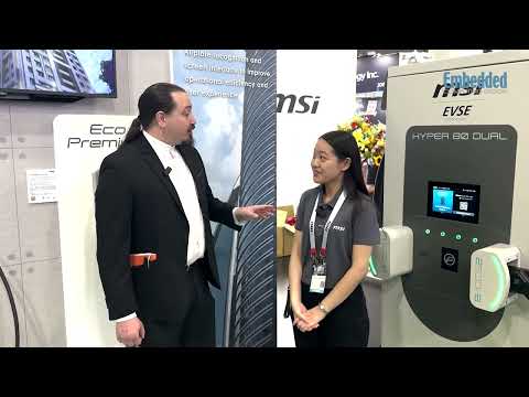 MSI features new EV Charging Strategies at COMPUTEX 2025