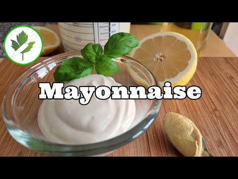 Richtig leckere Mayonnaise selbst gemacht | ohne Ei #vegan #mayo
