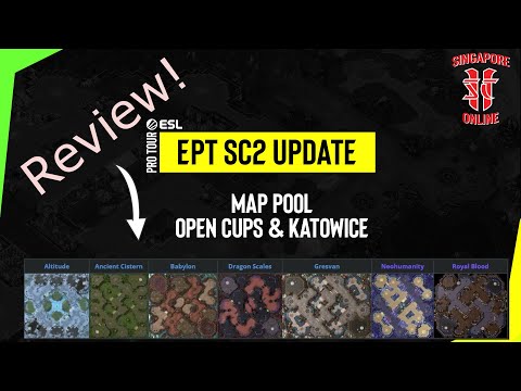 Starcraft 2 Katowice 2023 and Ladder map review. 7 new maps! Is Zerg OP?