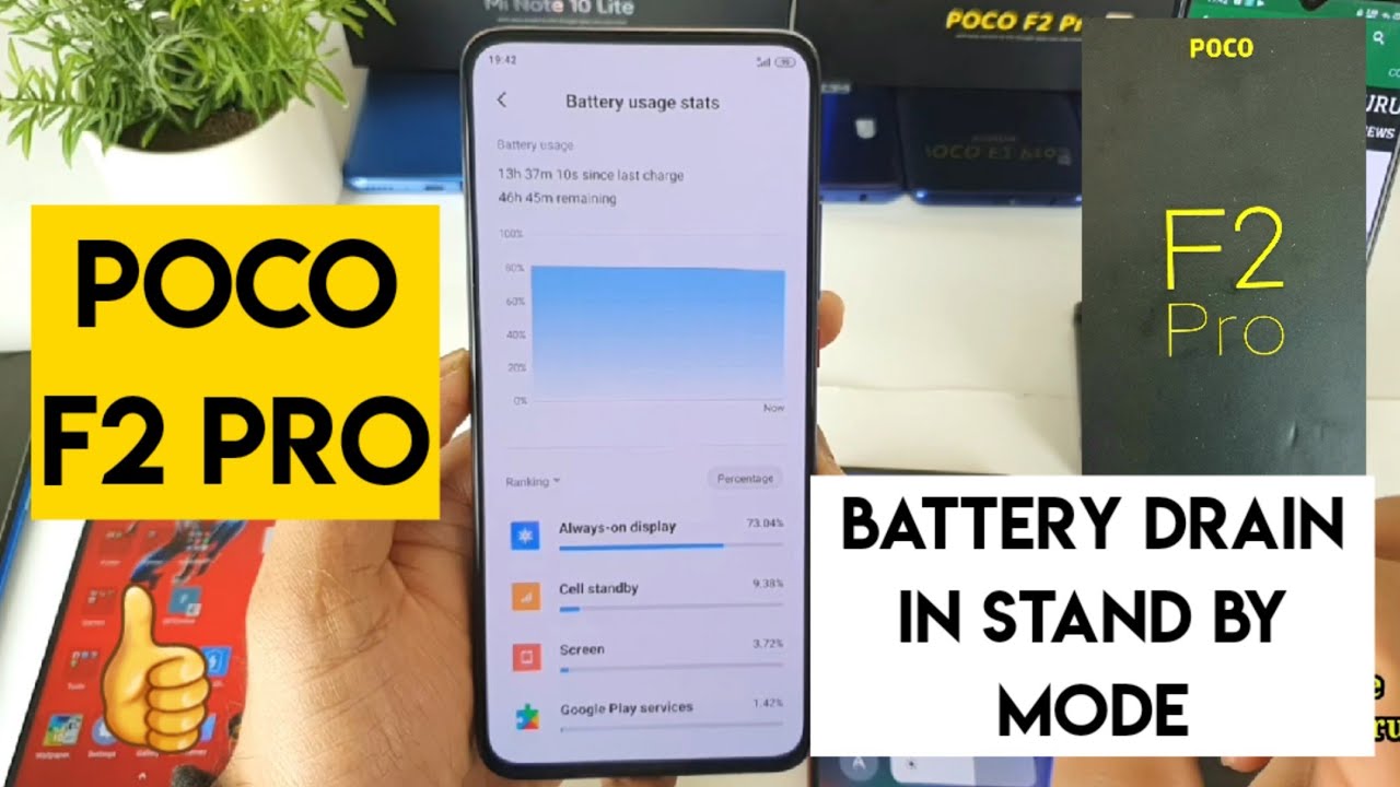 Poco f2 pro battery drain stand by mode results