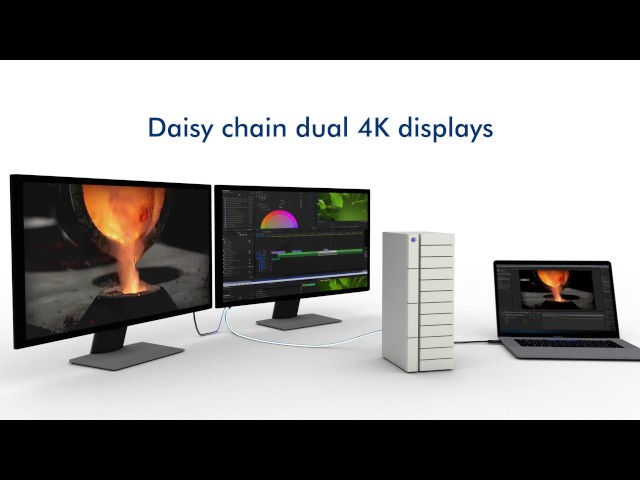 Video teaser for LaCie 6big & 12big Thunderbolt 3