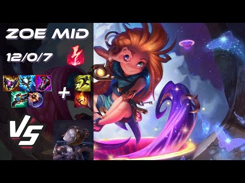 MID Zoe vs Orianna - EU Grandmaster Patch 25.S2.8