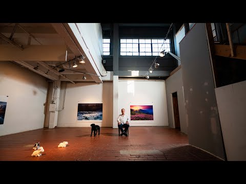 This Artist Lives in a Former Ice Cream Factory