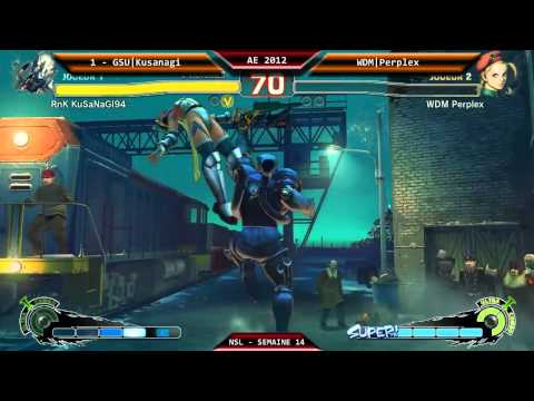GSU|Kusanagi x WDM|Perplex - NSL R14 - SSF4 AE 2012