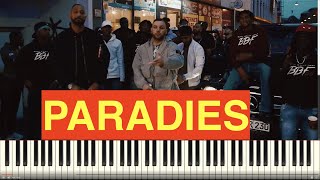Fler &amp; Jalil Paradies Piano Tutorial Instrumental Cover