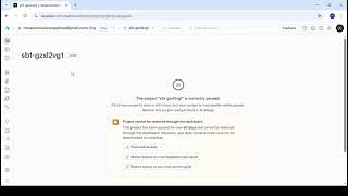 How to delete a database in Supabase.