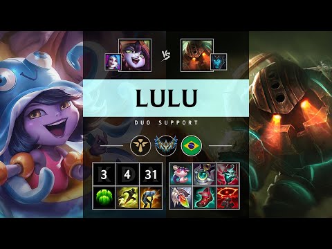 Lulu Support vs Nautilus - BR Challenger Patch 25.S1.2