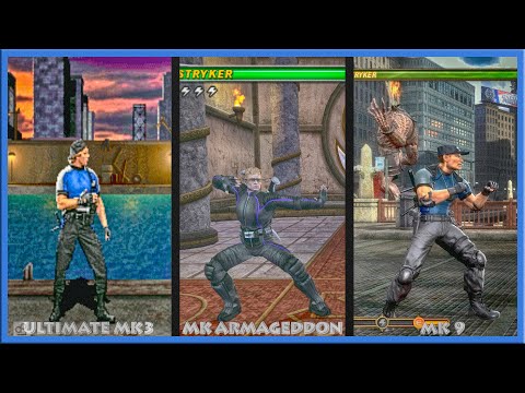 KURTIS STRYKER Graphic Evolution 1995-2011 Mortal Kombat | PSX PC XBOX |